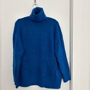 Zara Electric Blue Roll Neck Sweater